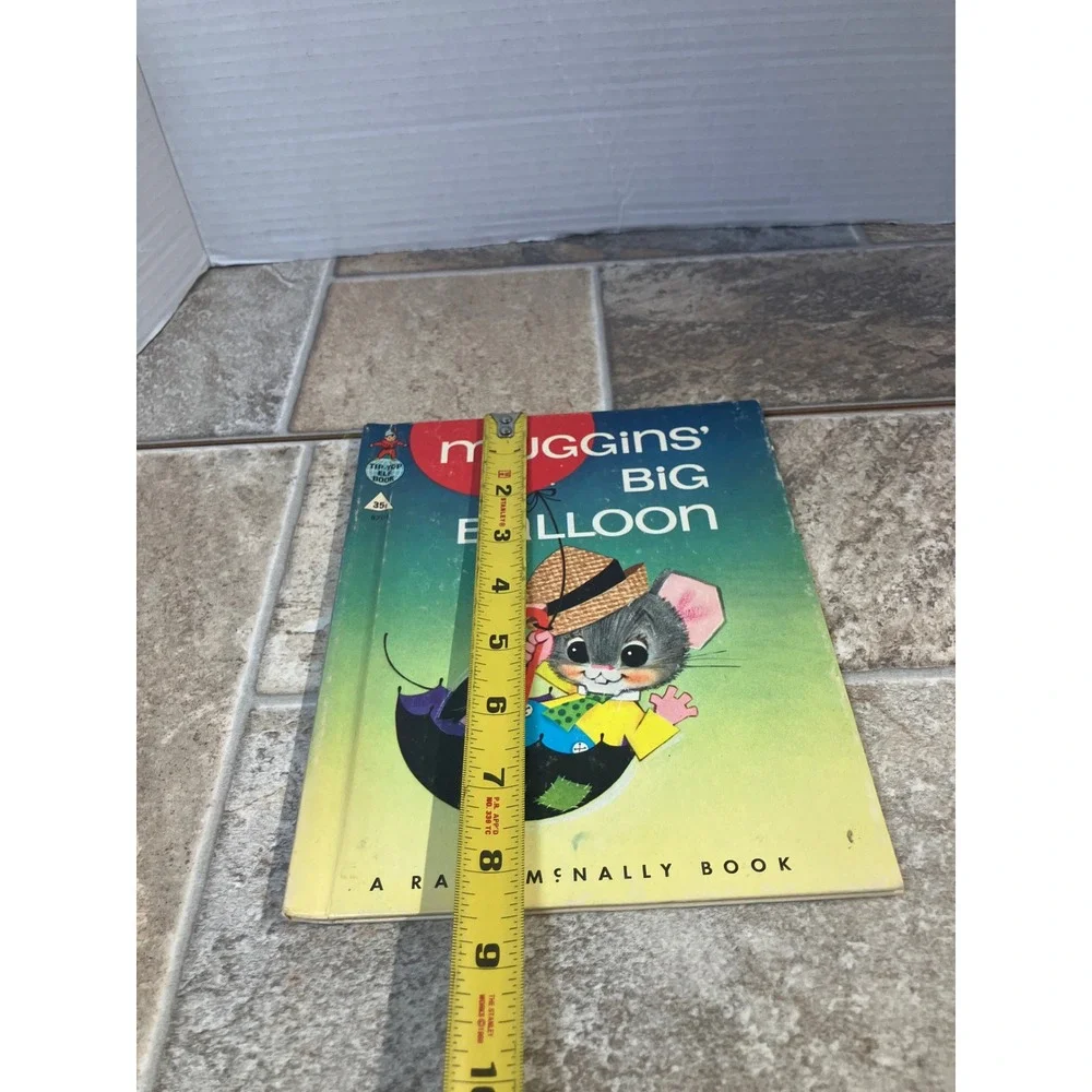 Muggins‎ Big Balloon Rand McNally Tip Top Elf Book Childrens Story Vintage